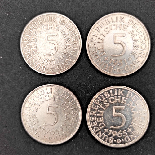 Münze brd 1951 d j - 5, +