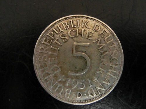 Brd kursmünze 1951 - kursmünze, 5