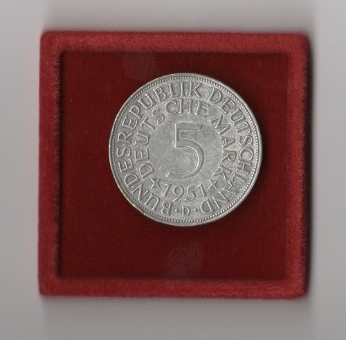 Münze deutsche - münze, (fünf)