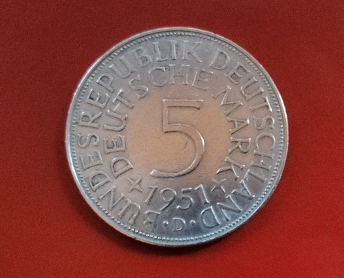 Deutsche mark silberadler - 5,