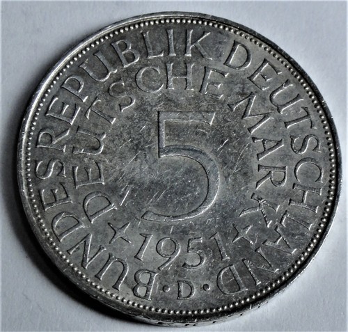 1951 d silber - -,