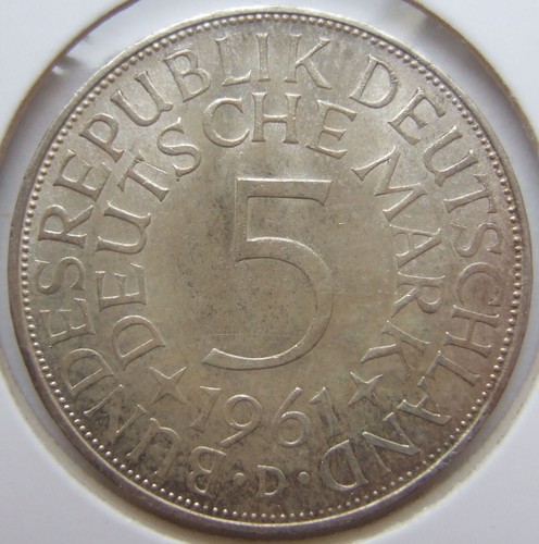 1961 silberadler brd - 1961,