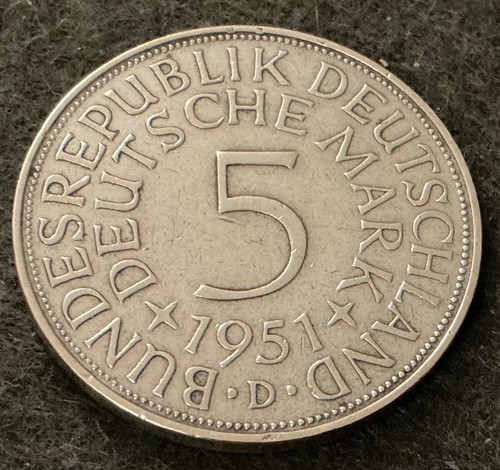 Deutsche mark silberadler - 5,