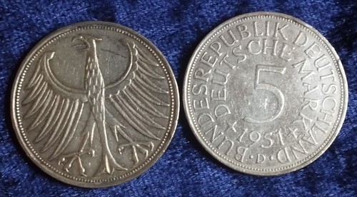 Münze 1951 d - dm,