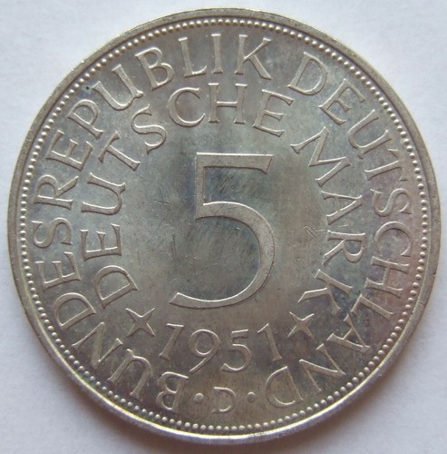 Münze brd silberadler - brd,