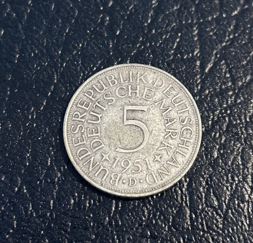 Brd 1951 kursmünze - 5, dm