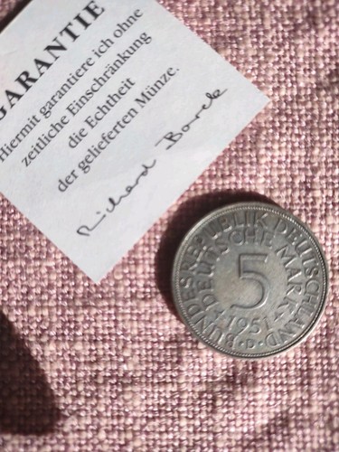 Münze brd silberadler - münze, 5